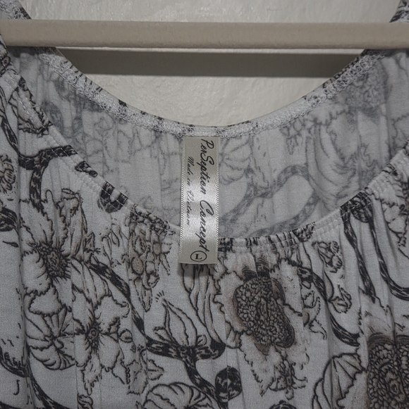 PerSeption Concept Floral Ruffle Blouse - Picture 7 of 7